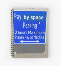 Pay By Space Spiral Notebook