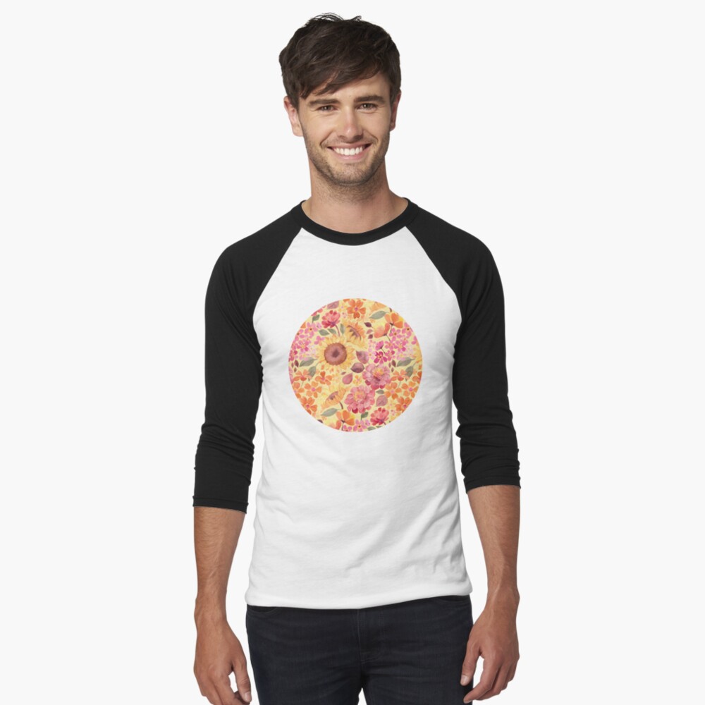 Aperçu de l'œuvre T-shirt baseball manches ¾ créée et vendue par micklyn.