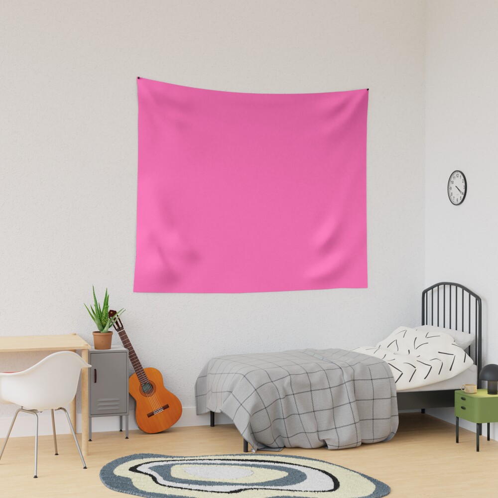 Plain pink tapestry sale