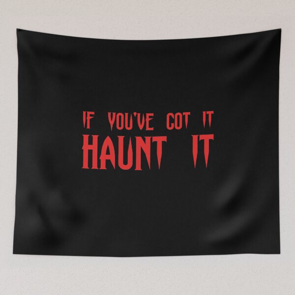 Item preview, HAUNT IT Halloween | Tshirt & Gift designed and sold by Legendemax.
