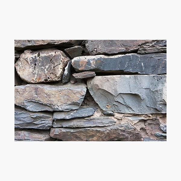 Lake District Dry Stone Wall Photographic Print