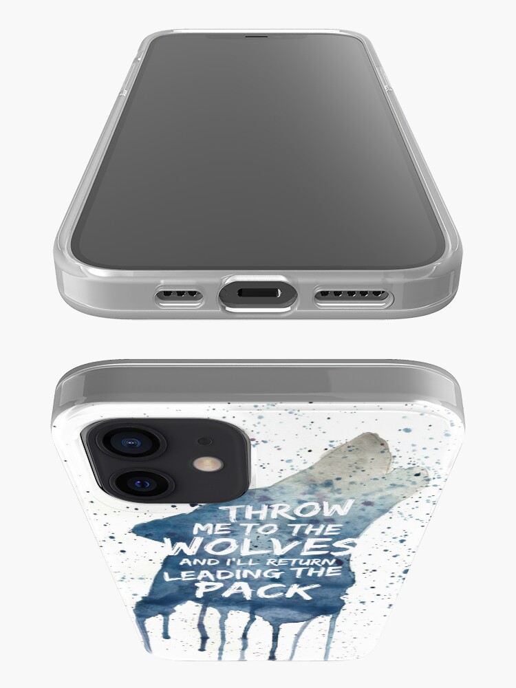 Alternate view of Throw Me To The wolves iPhone Case & Cover