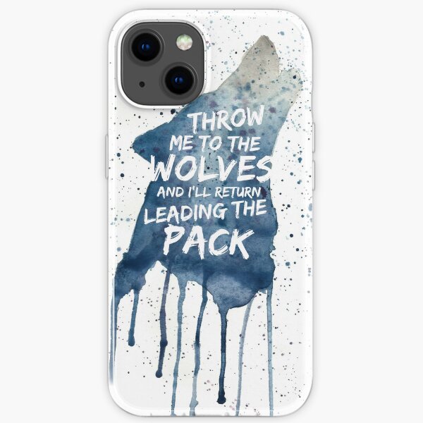 Throw Me To The wolves iPhone Soft Case