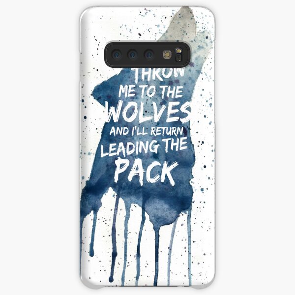 Throw Me To The wolves Samsung Galaxy Snap Case