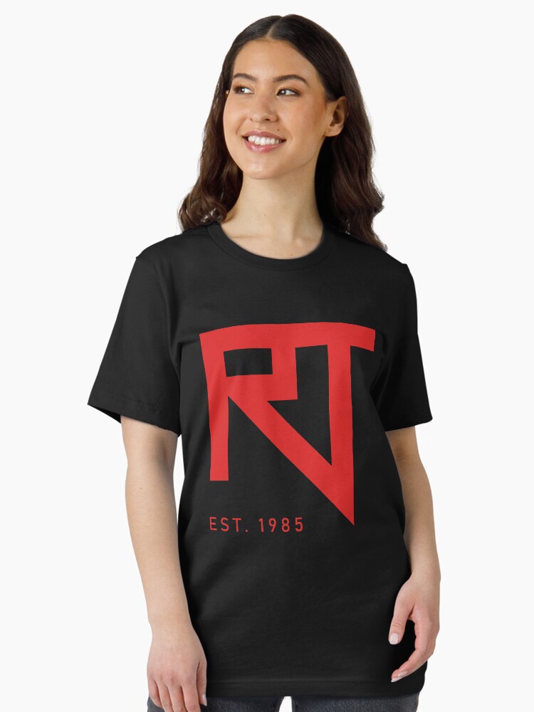 Thumbnail 2 of 7, Essential T-Shirt, RaddTitan RT Logo Red designed and sold by RaddTitan.