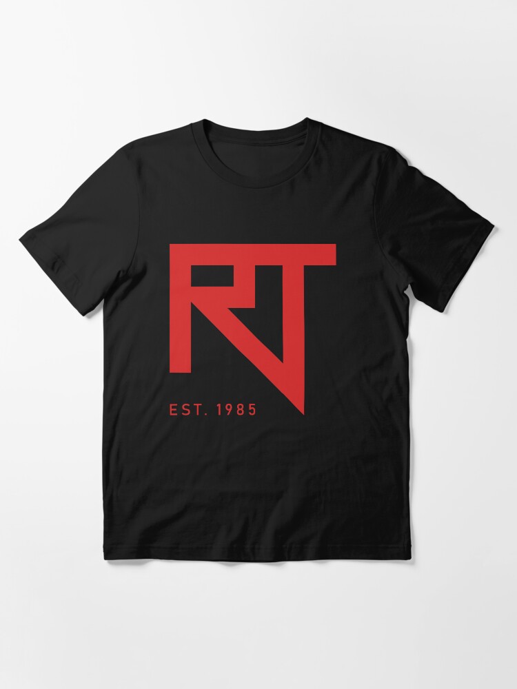 Thumbnail 3 of 7, Essential T-Shirt, RaddTitan RT Logo Red designed and sold by RaddTitan.