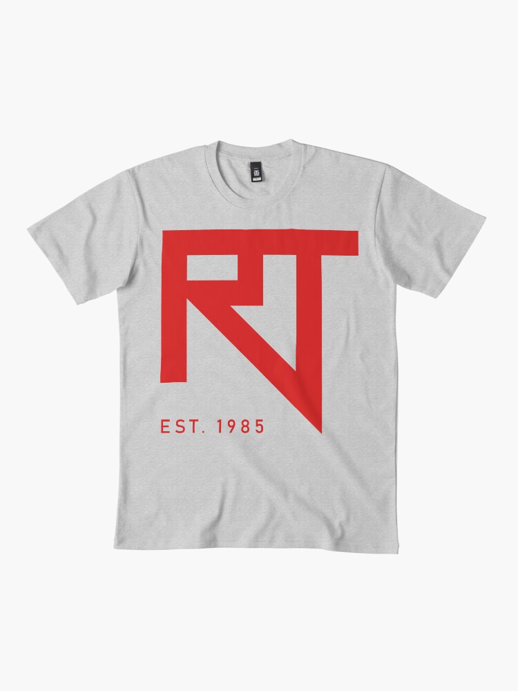 Thumbnail 2 of 4, Premium T-Shirt, RaddTitan RT Logo Red designed and sold by RaddTitan.