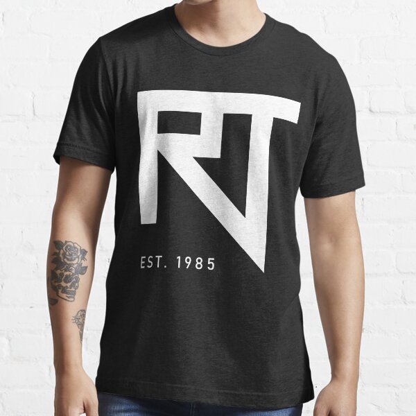 RaddTitan RT Logo White Essential T-Shirt