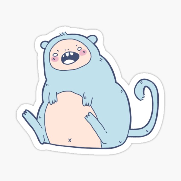 Mochi Monkey Sticker