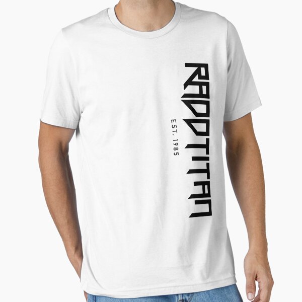 RaddTitan Logo side Black Essential T-Shirt
