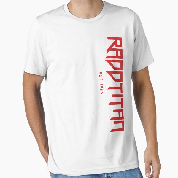 RaddTitan Logo side Red Essential T-Shirt
