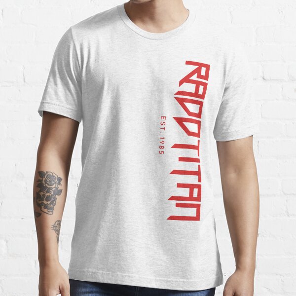 RaddTitan Logo side Red Essential T-Shirt