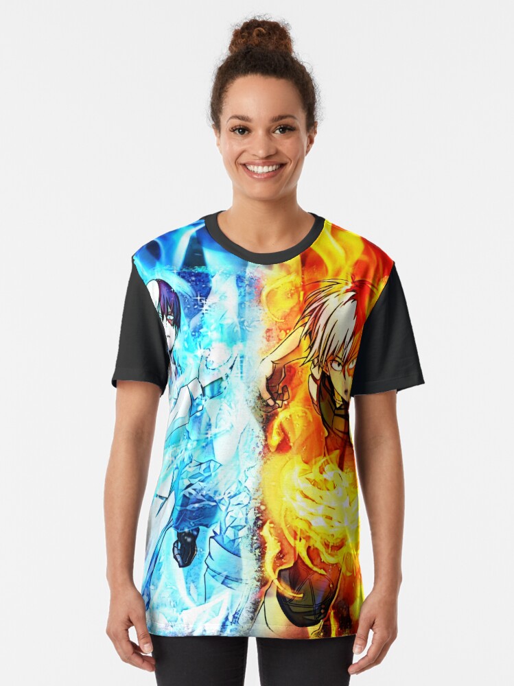 my hero academia tie dye shirt