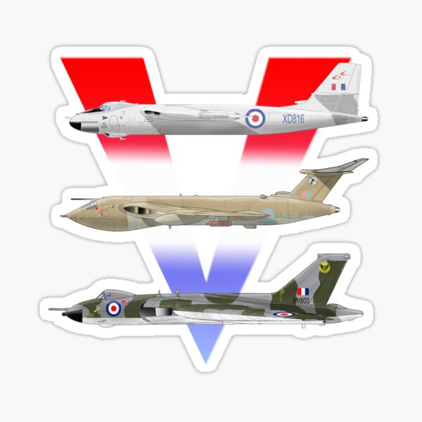 V BOMBERS Sticker