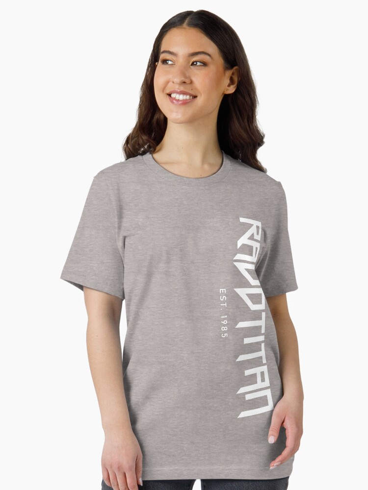 Thumbnail 1 of 7, Essential T-Shirt, RaddTitan Logo side White designed and sold by RaddTitan.