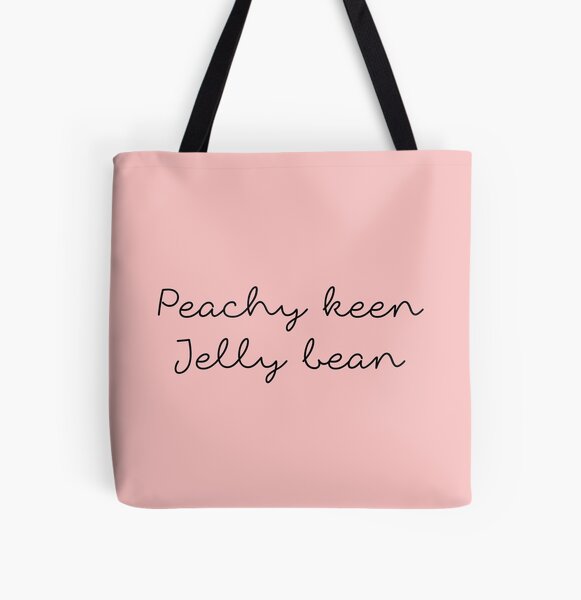 Vista previa del artículo con la obra «Peachy Keen Jelly Bean», diseñado y vendido por LittlePickleDes.