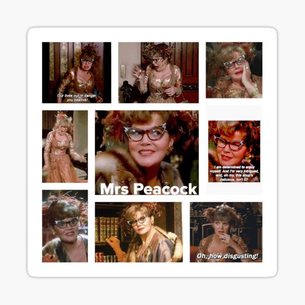 Item preview, Mrs. Peacock  designed and sold by Frankie  Bergstein.