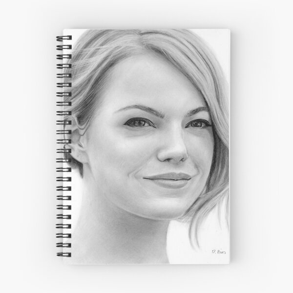Item preview, Emma Stone Portrait designed and sold by daverives.