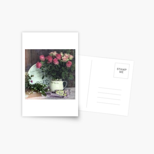 Old roses Postcard