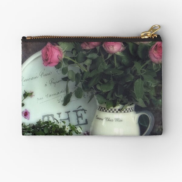 Old roses Zipper Pouch