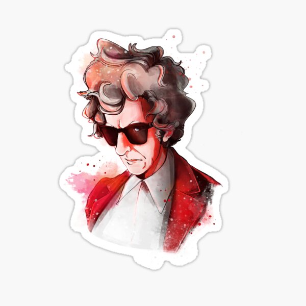 Sonic Sunglasses in Space Sticker