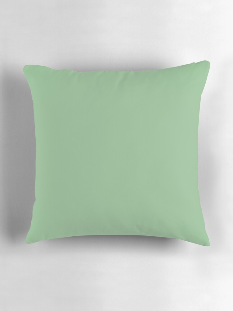Thumbnail 3 of 4, Pillow, PLAIN - SOLID -BLOCK- DARK SEA GREEN designed and sold by ozcushions.