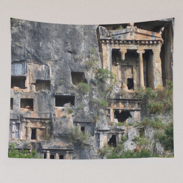 Item preview, Rock Tombs Photograph Fethiye designed and sold by taiche.
