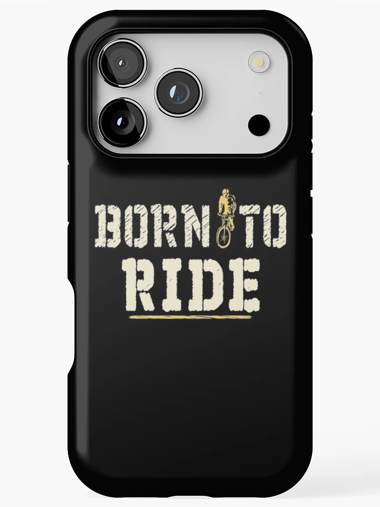 Thumbnail 1 of 4, iPhone Case, Born To Ride designed and sold by SmartStyle.