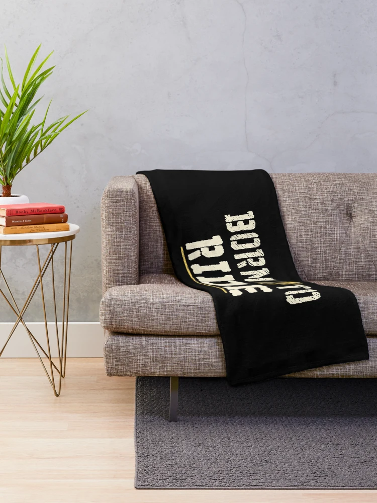 Thumbnail 2 of 6, Throw Blanket, Born To Ride designed and sold by SmartStyle.