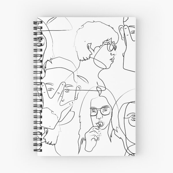 Item preview, line art girls and boys designed and sold by modernshapes.