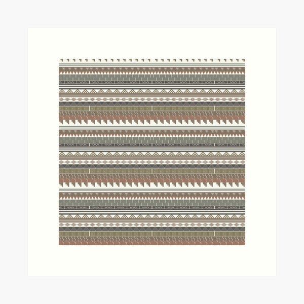 Aperçu de l'œuvre Argile tribale créée et vendue par OkopipiDesign.