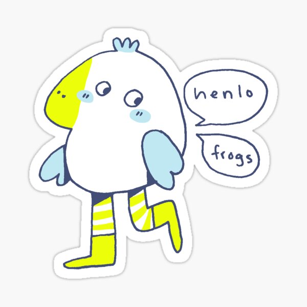 frog kid Sticker