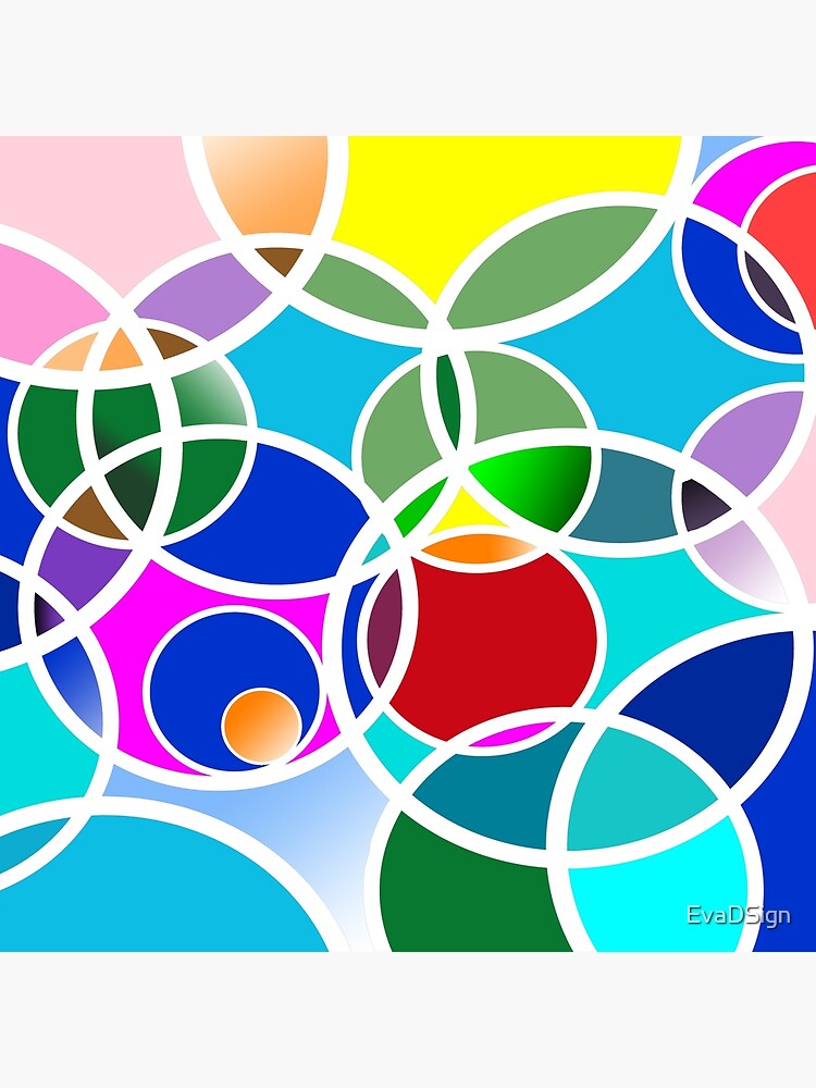 Bunte Ringe - Colorful rings von EvaDSign