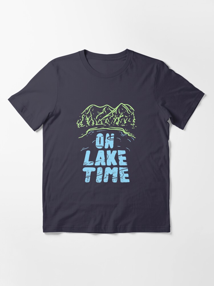 Alternative Ansicht von On Lake Time - Funny Boat Gift Essential T-Shirt