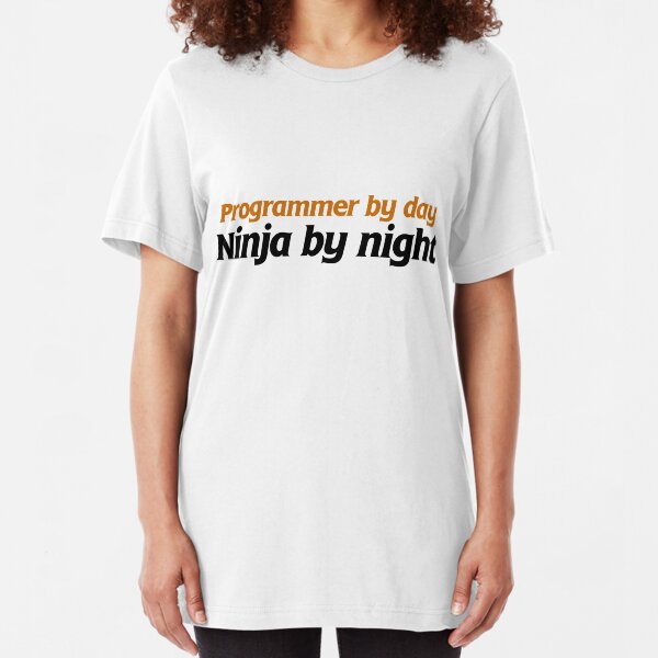 IT NERD BY DAY NINJA BY NIGHT PERSONALISED T SHIRT