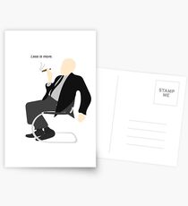 Less is more Postcards