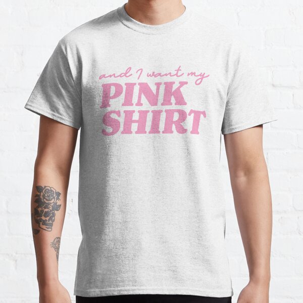pink shirt mean girls Classic T-Shirt