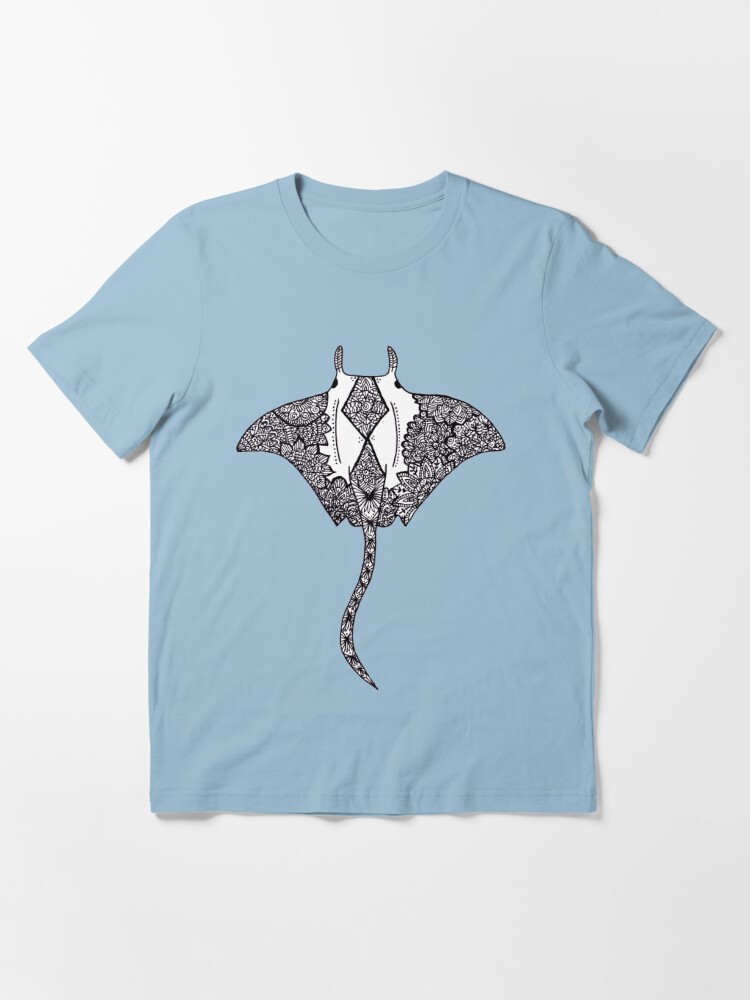 manta ray t shirt design