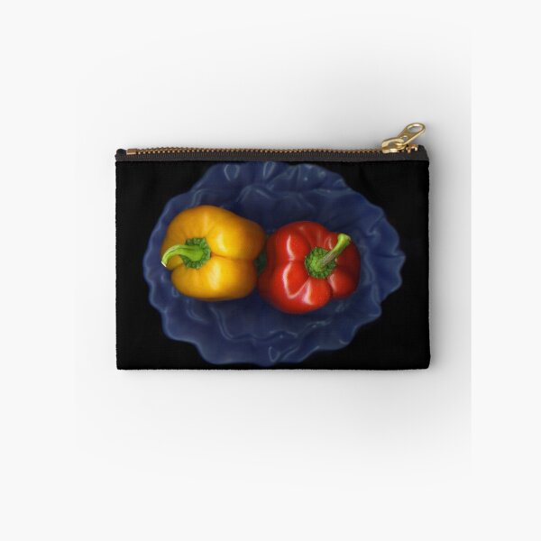 Item preview, Peppers and blue Bowl designed and sold by scankunst.