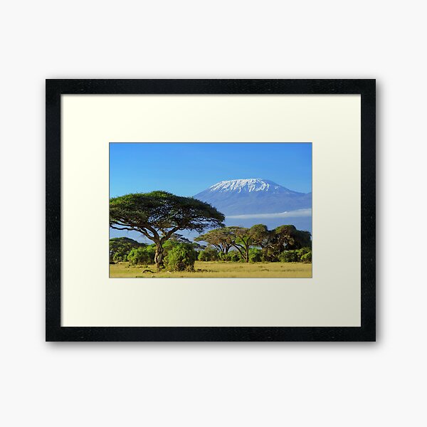 Kilimanjaro Framed Art Print