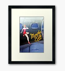 Memphis Belle Nose Art Framed Print