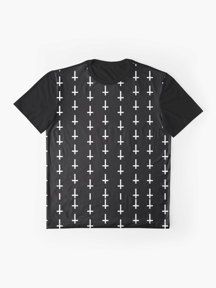 inverted cross t shirt