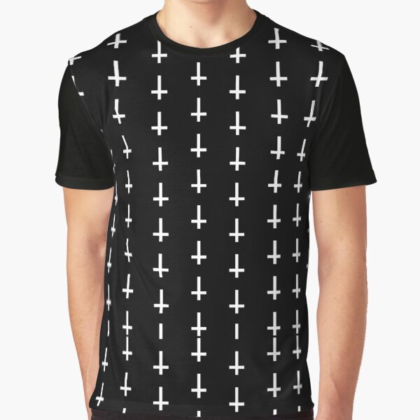 inverted cross t shirt