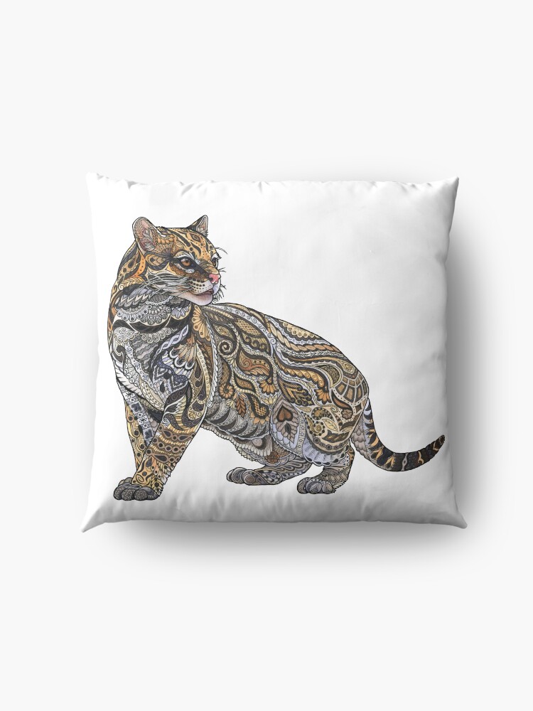 Alternate view of Ocelot Floor Pillow