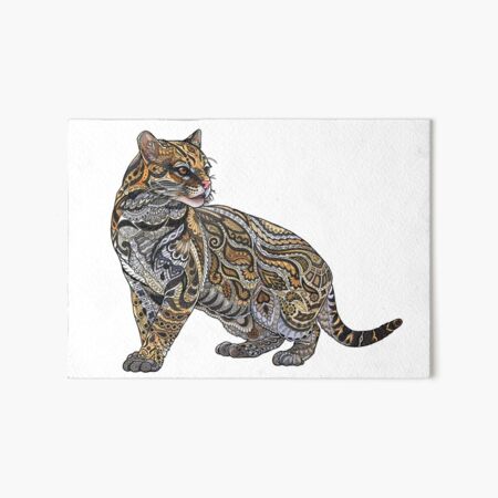 Ocelot Art Board Print