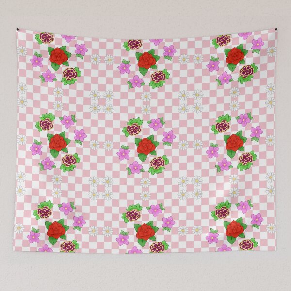 Item preview, Pixel Flowers Pattern designed and sold by MetallicWings15.