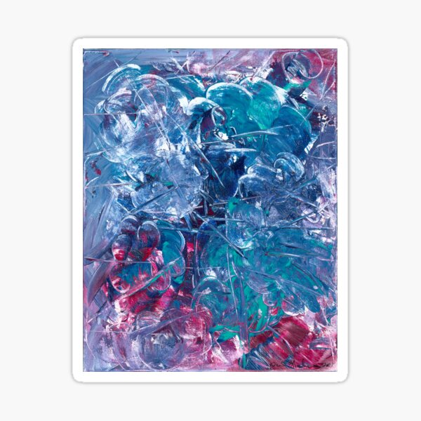 Clouds of Colors Sticker