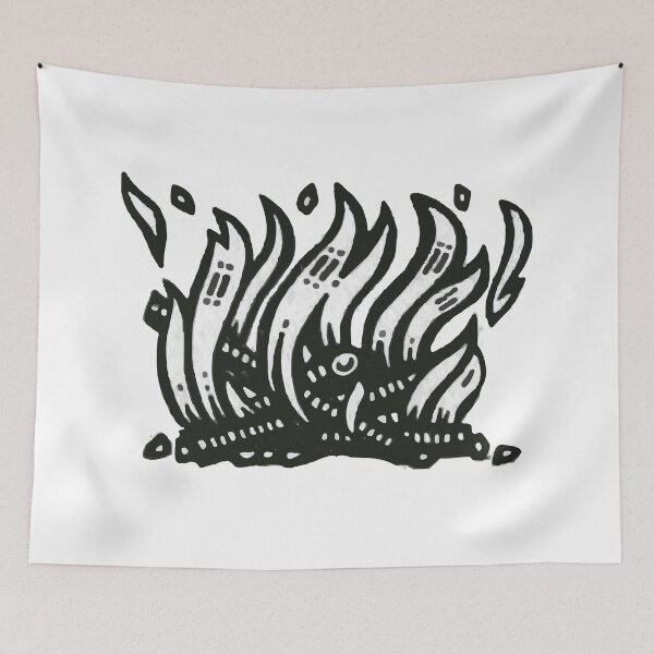 Item preview, Fire Fire Feu Feuer огонь designed and sold by upopot.
