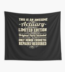 Actuary Funny Job Gift Wall Tapestry