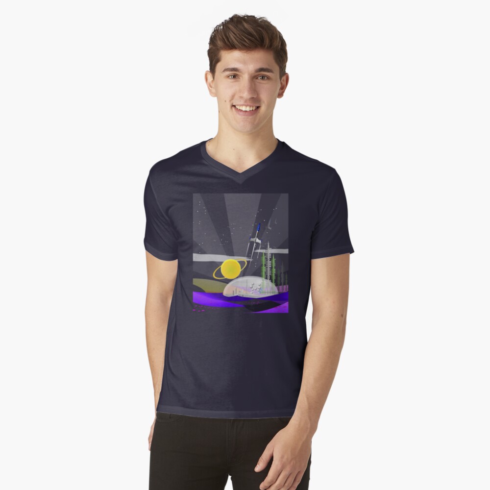 Item preview, V-Neck T-Shirt designed and sold by cdavenport4.
